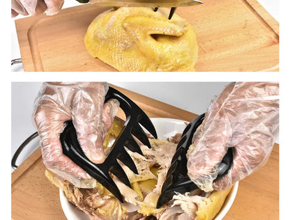 BBQ Meat Shredder Claws - Pulled Pork, BBQ Fork, Fruit & Veggie Slicer, Cooking Tools