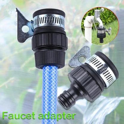 Universal Garden Hose Pipe Tap Connector - Mixer Kitchen & Bath Faucet Adapter for Quick Garden & Outdoor Connect Supplies