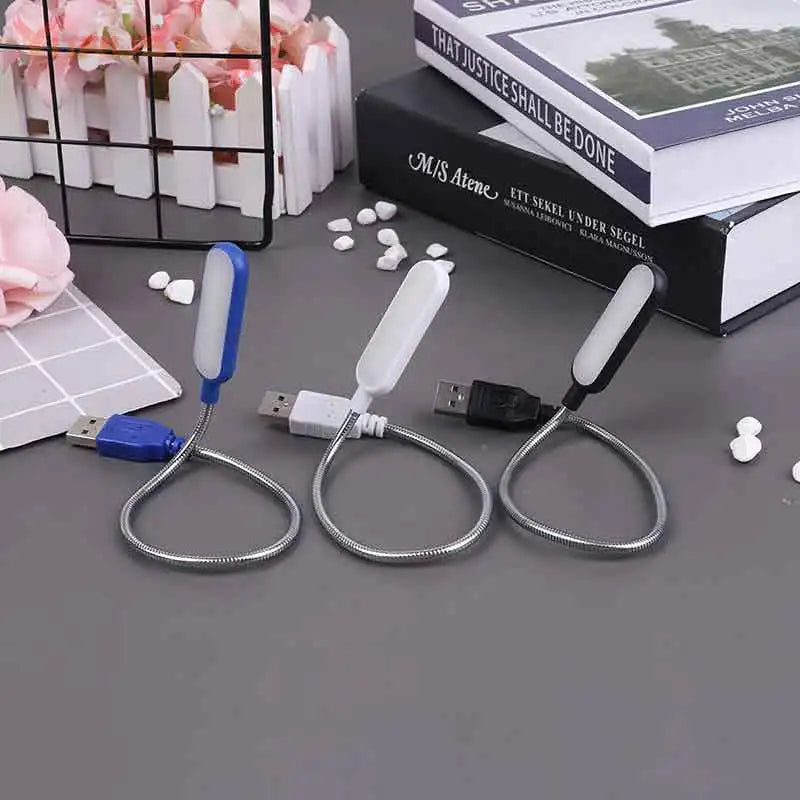 6 LEDs USB Reading Light Portable USB LED Mini Book Light Flexible Table Light