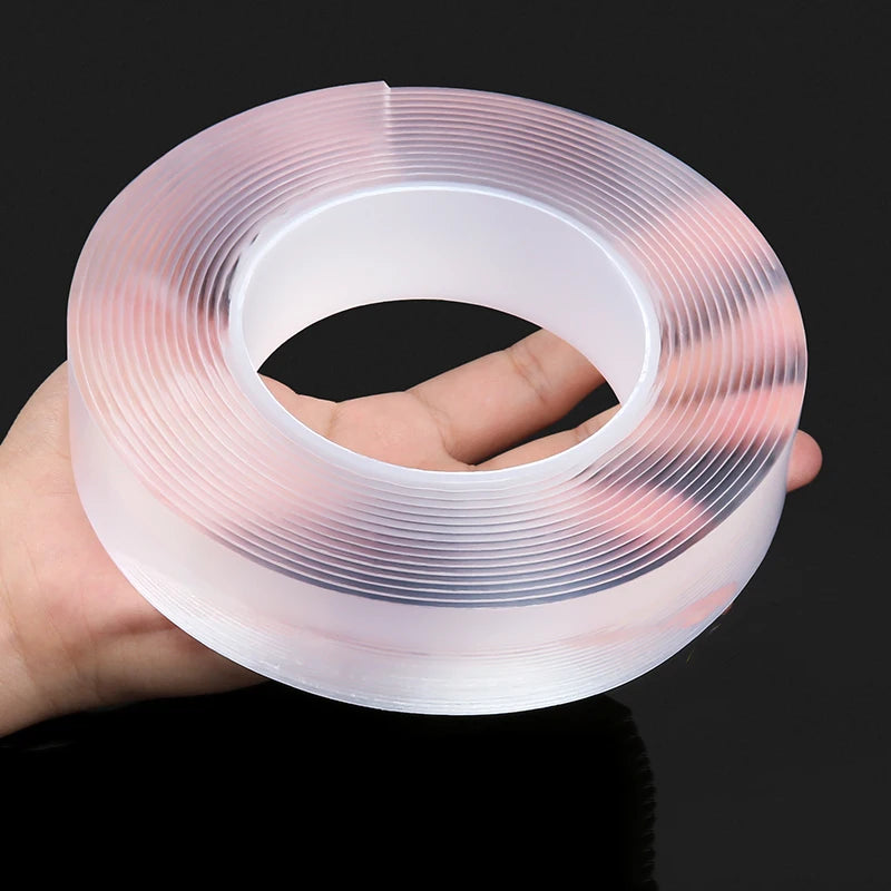 1/2/3/5M Nano Tape Double Sided Tape Transparent Reusable Waterproof Adhesive Tapes