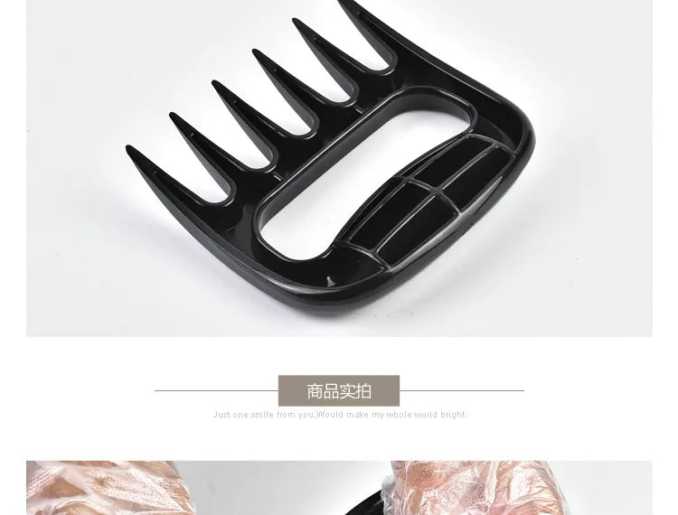 BBQ Meat Shredder Claws - Pulled Pork, BBQ Fork, Fruit & Veggie Slicer, Cooking Tools