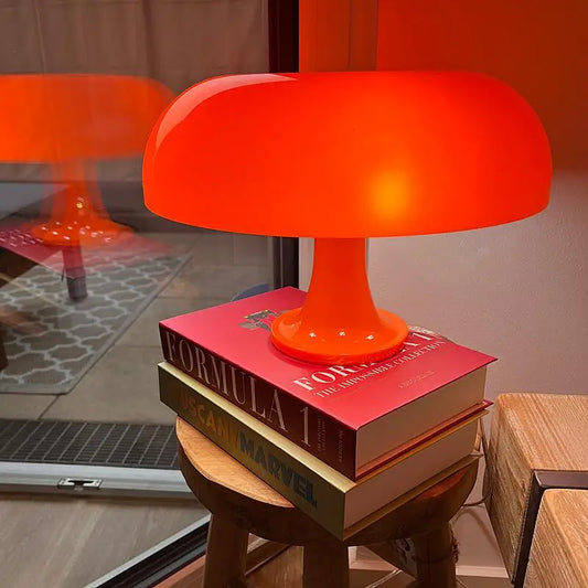 Italy Designer Led Mushroom Table Lamp for Hotel Bedroom Bedside Living Room Decoration Lighting