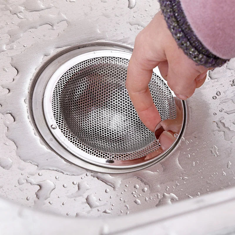 Kitchen Sink Filter Stainless Steel Sink Sewer Mesh Strainers Kitchen Tools Bathroom Floor Drains Hair Catcher Waste Plug Filter