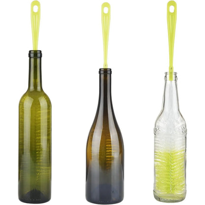 16” Long Bottle Brush Cleaner for Washing Wine/Beer/Sport Well/Thermos/Glass and Long Narrow Neck Sport Bottles