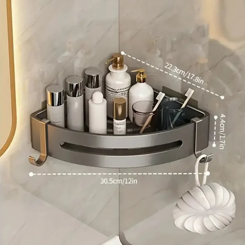 Shelf for Storage Bathroom Shelves Aluminium Shampoo Holder Shower Shelf Shower Shelf Bathroom Accessories No-drill Shelves