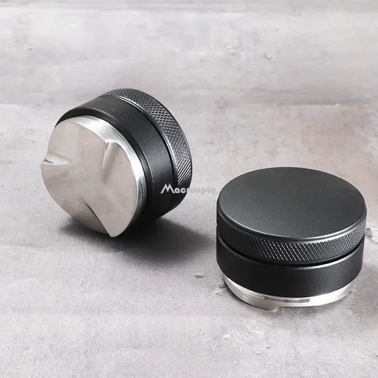 51/53/58mm Coffee Tamper 3 Angled Slopes Palm Tamper Coffee Distributor Espresso Distribution Tool Coffee Accessories