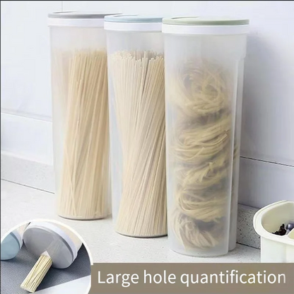 Noodles Sealed Can Kitchen Accessories Food Grade Plastic Kitchen Storage & Organization Quantitative Divided Can Storage Box