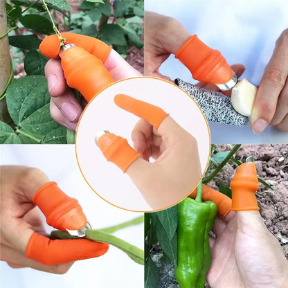 Finger Tool Multifunction Kitchen Cutter Vegetables Separator Thumb Cutter Gardening Tools Pruning Shears Garden Picking Plant