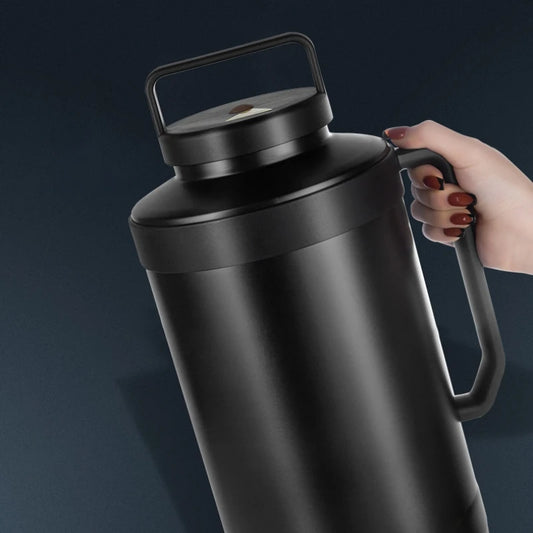 Leakproof Thermos Outdoor Portable Thermos Bottle Large Capacity Keep Warm And Cold Tumbler Thermal Water Bottle