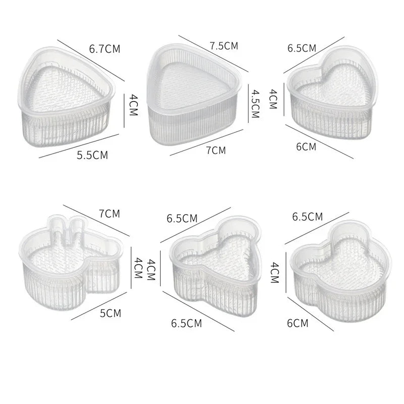 Sushi Mould Triangle Mould Sushi Machine Mould Sushi Tool Onigiri Rice Ball Bento Machinenori