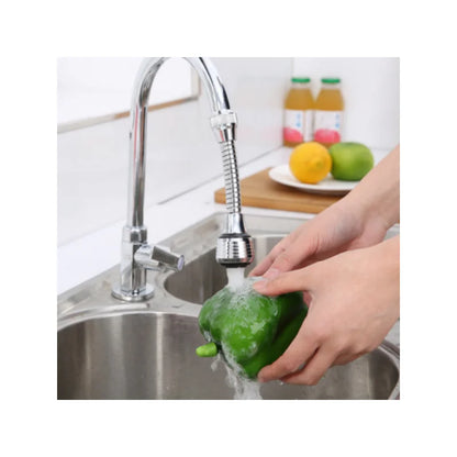 360° Rotating Stainless Steel Kitchen Faucet - Water Saver & Anti-Splash Extender