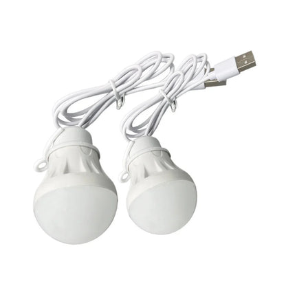 LED Lantern Portable Camping Lamp Mini Bulb 5V LED USB Power Book Light LED Reading Student Study Table Lamp