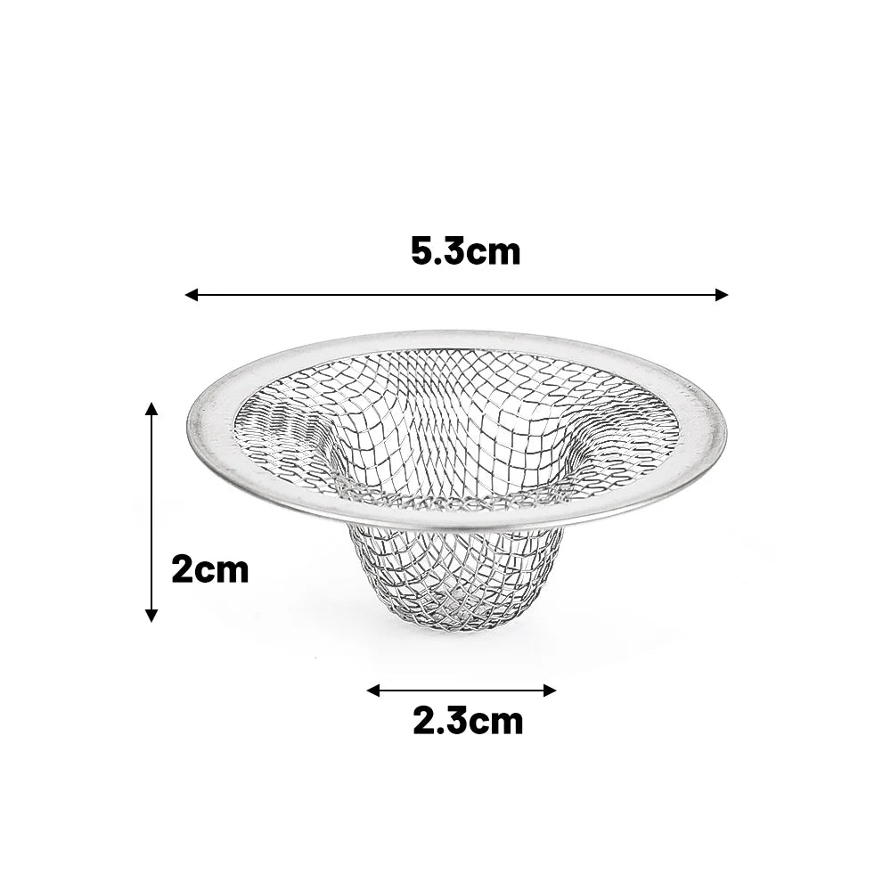 Kitchen Sink Filter Stainless Steel Sink Sewer Mesh Strainers Kitchen Tools Bathroom Floor Drains Hair Catcher Waste Plug Filter