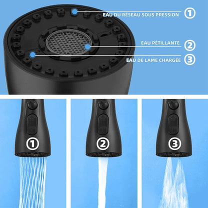 Sink Upgrade Essential: Leakproof 360 Degree Faucet Sprayer Pull Out