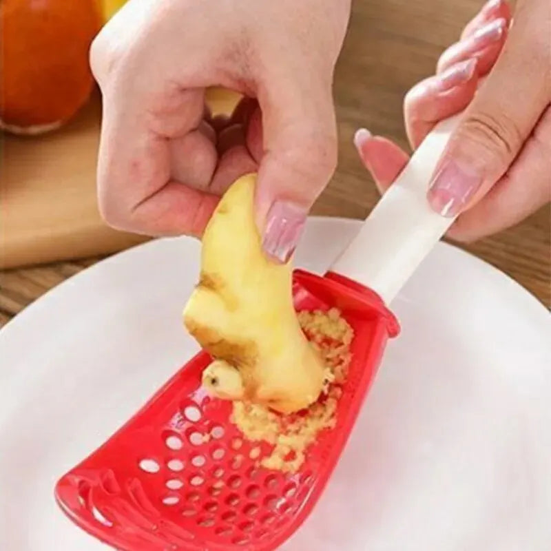 EW Japanese Cuisine Spoon - Multi-Functional Colander & Masher for Baby Food, Potatoes, Ginger & More