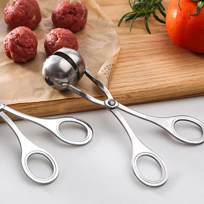 Stainless Steel Meatball Maker Set - Easy to Clean Kitchen Gadgets