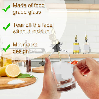 1PC Glass Olive Oil Dispenser Bottle Seasoning Bottle Vinegar Bottle Condiment Container