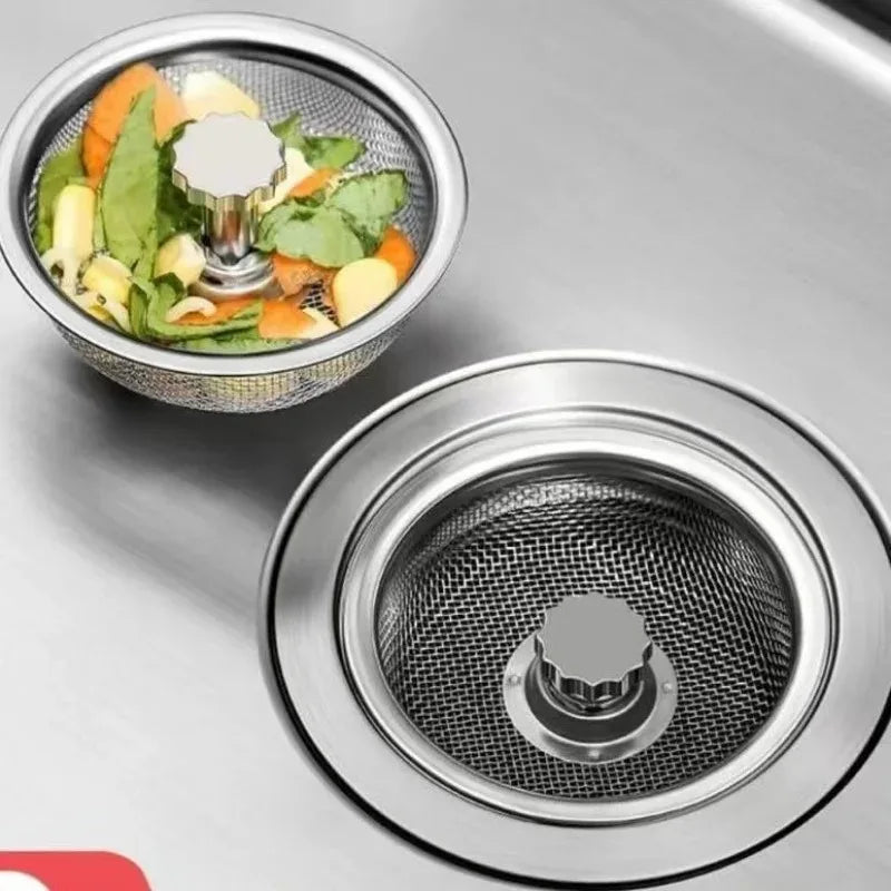 Stainless Steel Sink Filter Mesh Bags: A Hygienic Solution for Kitchen and Bathroom Drainage