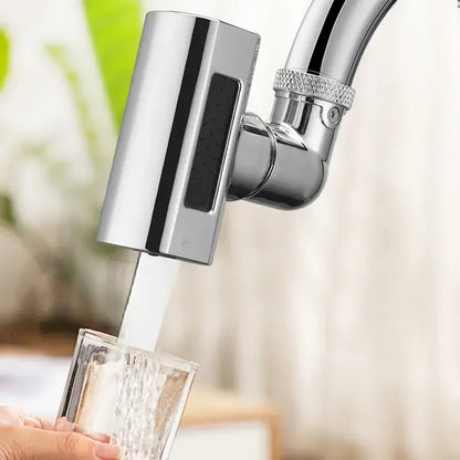 Revolutionize Your Kitchen with the 4-Speed Rotating Vegetable Washing Shower Faucet