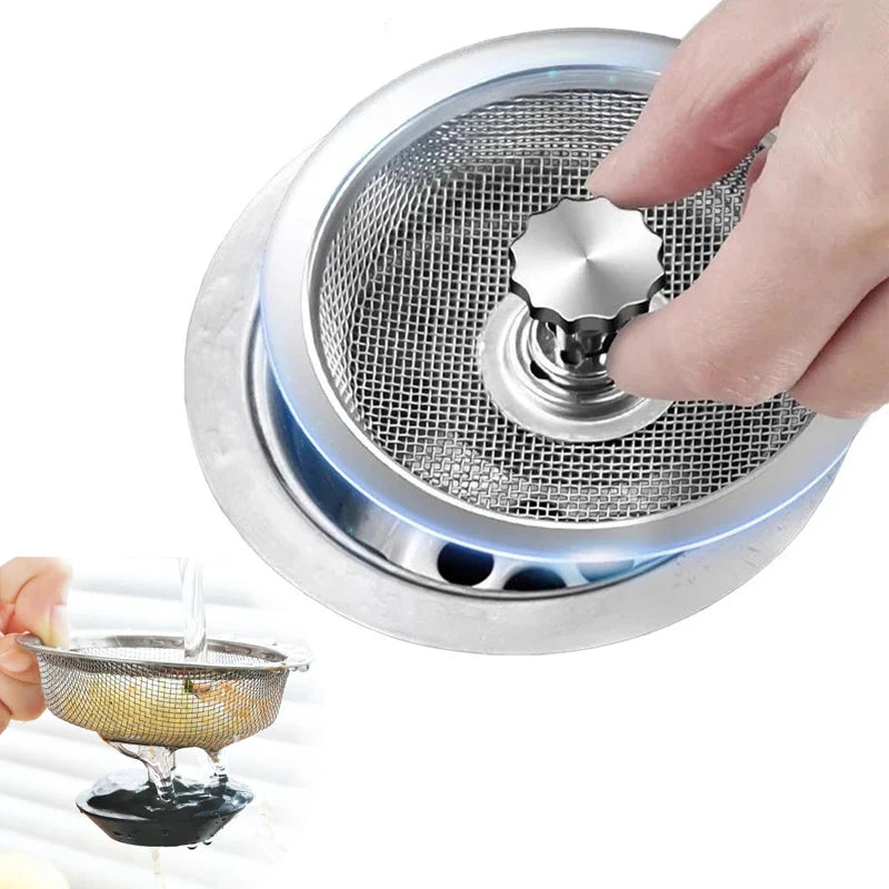 Stainless Steel Sink Filter Mesh Bags: A Hygienic Solution for Kitchen and Bathroom Drainage