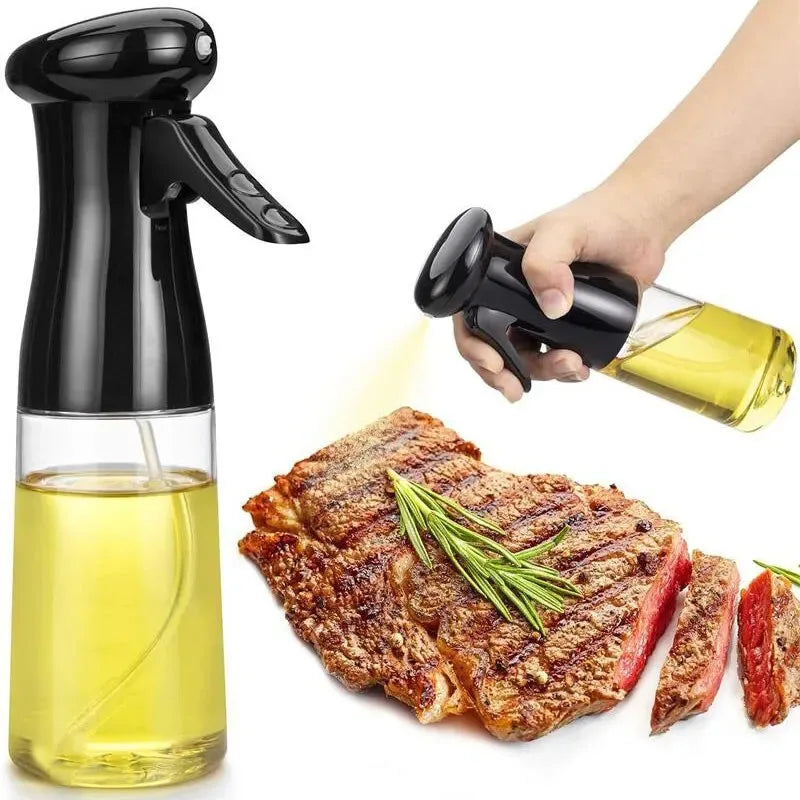 200ml 300ml Oil Spray Bottle Kitchen Cooking Olive Oil Dispenser Camping BBQ Baking Vinegar Soy Sauce Sprayer Containers