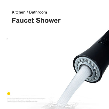 Kitchen Pull Out Faucet Sprayer Nozzle Sprayer ABS Durable Water Saving Shower Spray Head Bathroom Basin Sink Tap Replacement