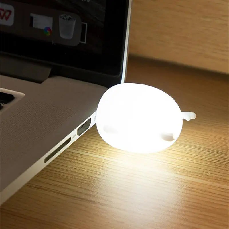 USB LED Night Light Wireless Night Light Recharge Bedroom Bedside Table Lamp For Kids