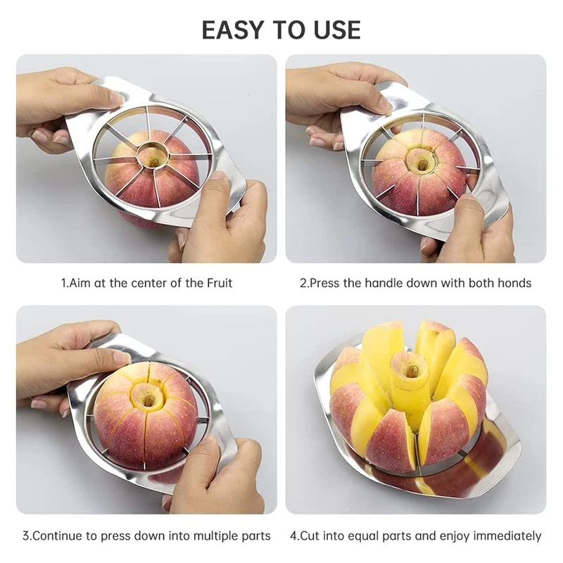 3-in-1 Stainless Steel Apple Corer Peeler Apple Cutter