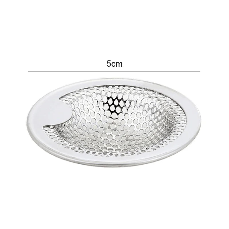 Kitchen Sink Filter Stainless Steel Sink Sewer Mesh Strainers Kitchen Tools Bathroom Floor Drains Hair Catcher Waste Plug Filter