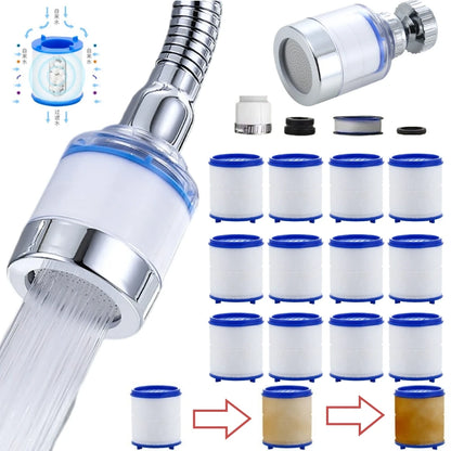 Faucet Filter Element Purifier Sprayer Head Household Water Purifier Filter Shower Remove Chlorine Heavy Metal Filtered