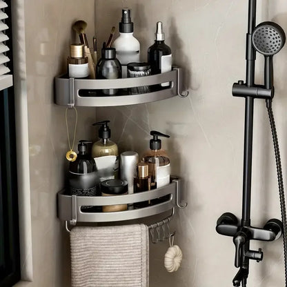 Shelf for Storage Bathroom Shelves Aluminium Shampoo Holder Shower Shelf Shower Shelf Bathroom Accessories No-drill Shelves