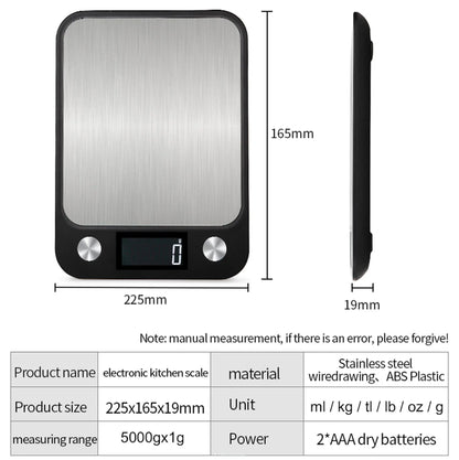 Smart Electronic Kitchen Scale