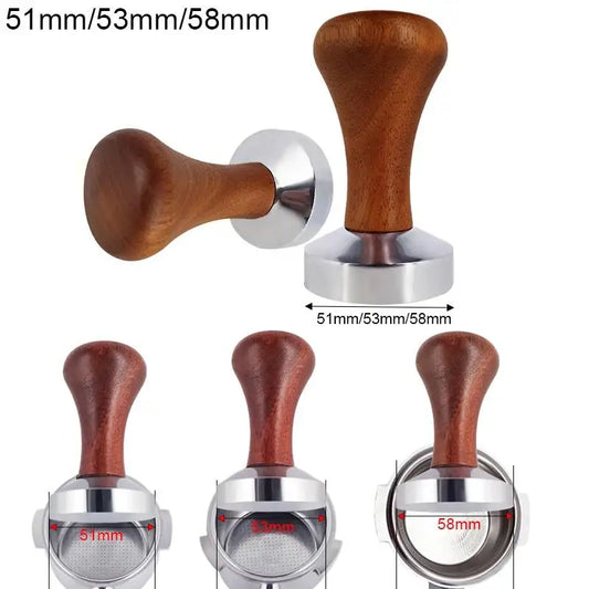 51/53/58mm Espresso Tamper Powder Machine Aluminum Coffee Tampers For 51mm 53mm 58mm Portafilters