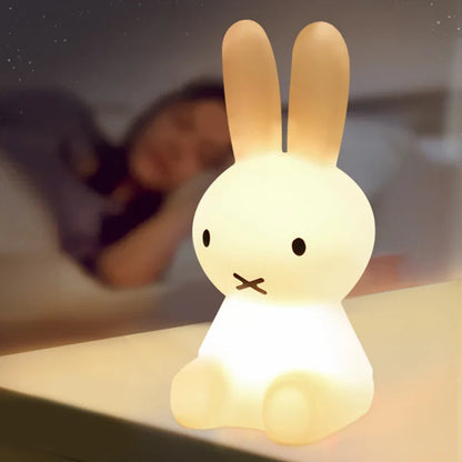 LED Bunny Night light Silicone Rabbit Touch Sensor lamp Cute Light Bedroom Decor Gift for Kid Baby Child Table Lamp Home Decor