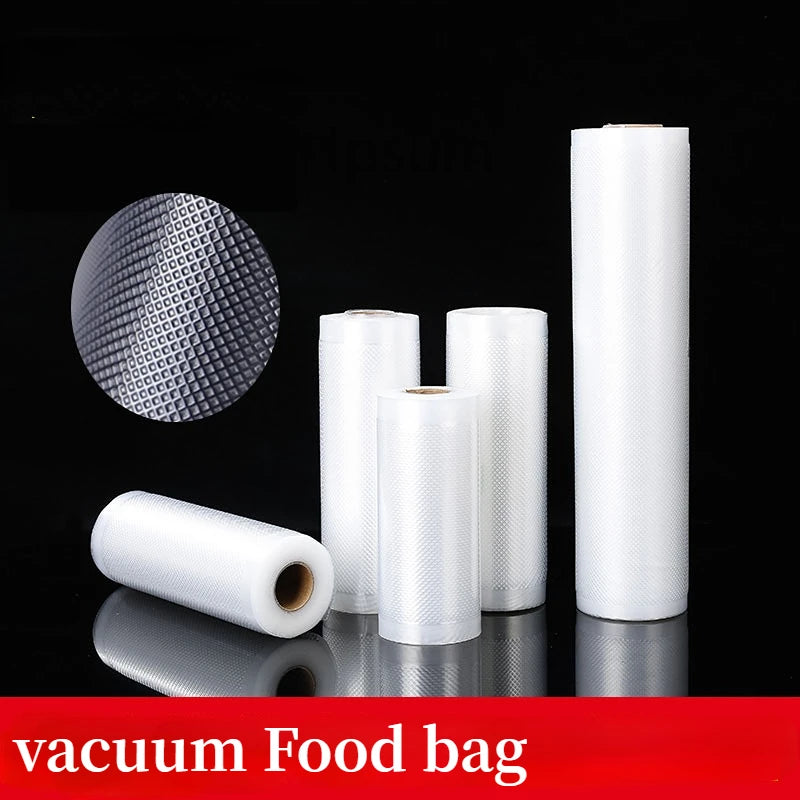 Vacuum Sealer Bag Transparent Food Packaging Bag Fresh-keeping Food Storage Bag