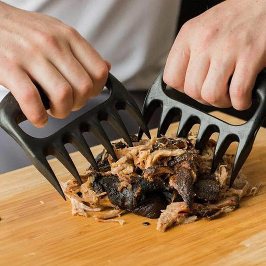 BBQ Meat Shredder Claws - Pulled Pork, BBQ Fork, Fruit & Veggie Slicer, Cooking Tools