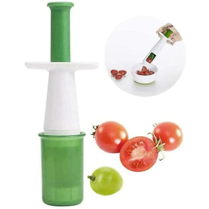 Tomato Slicer Cutter Grape Tools Cherry Fruit Salad Splitter for Baby Toddlers