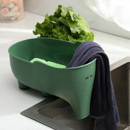 Elephant Drain Basket Multi-purpose Kitchen Storage Drain Basket Household