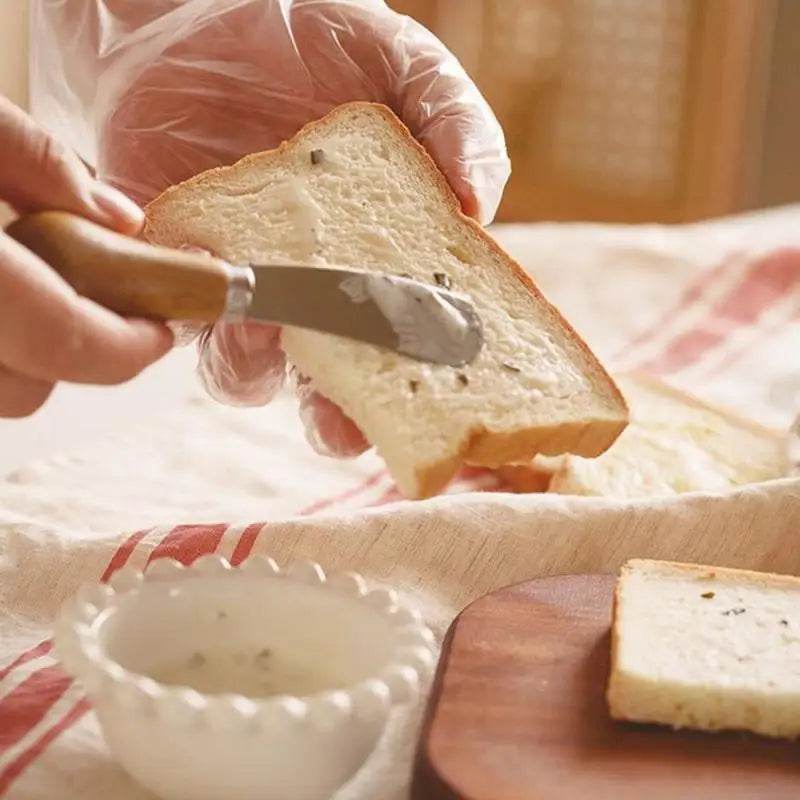 Wooden Handle Butter Cutter Knife | Cheese Slicer Knives | Toast Breakfast Utensil Jam Spreaders