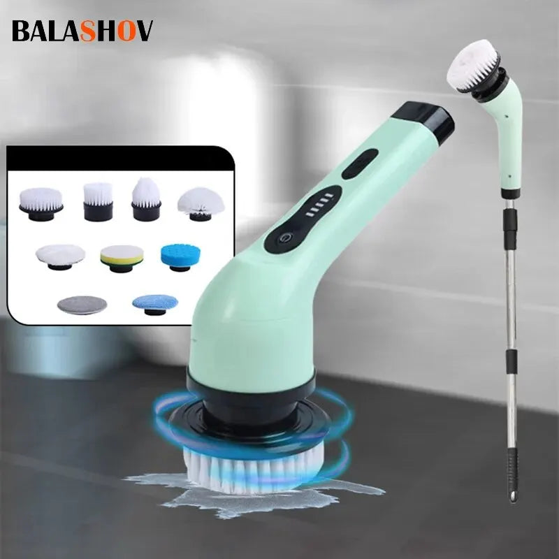 Wireless Electric Automotive Multifunctional Cleaning Brush Bathroom Window Kitchen