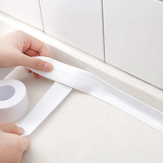 Sealing Tape Self-adhesive Oil-Proof Kitchen Sink Caulk Seal Strip PVC