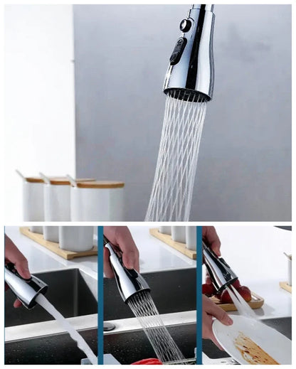 Sink Upgrade Essential: Leakproof 360 Degree Faucet Sprayer Pull Out