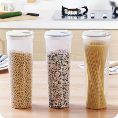 Noodles Sealed Can Kitchen Accessories Food Grade Plastic Kitchen Storage & Organization Quantitative Divided Can Storage Box
